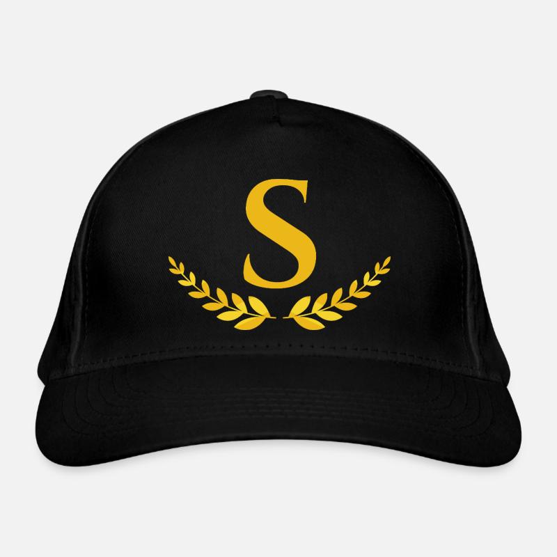 s - Organic Baseball Cap - black