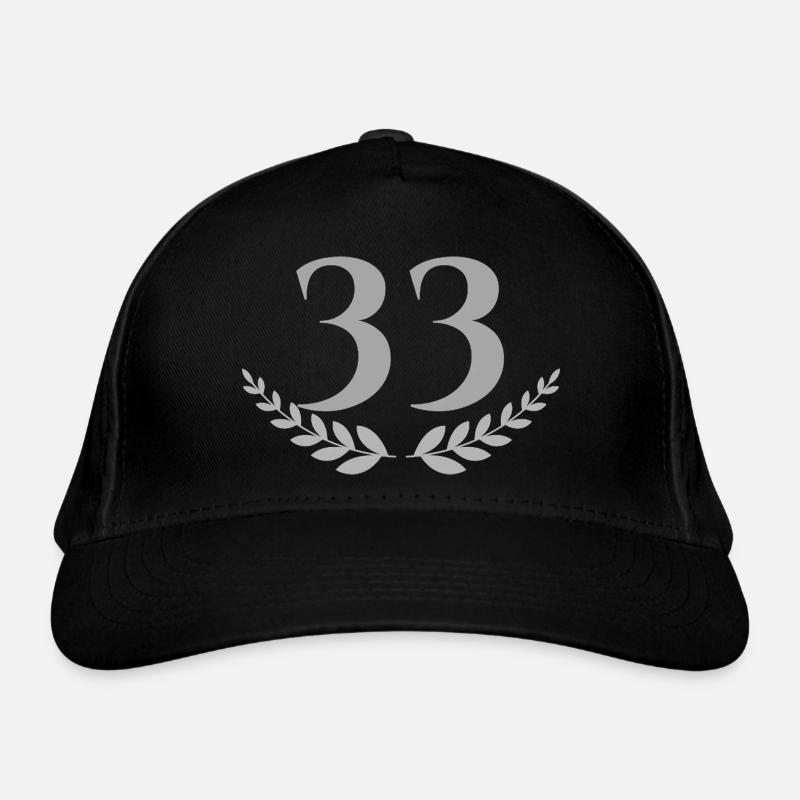 33 Casquette classique bio
