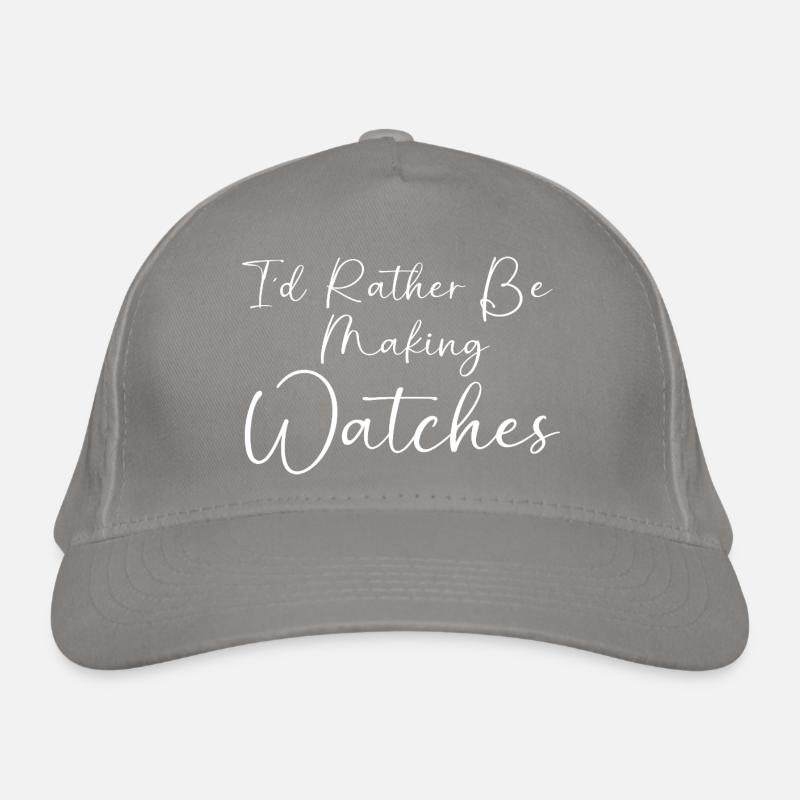 Clockwork Clock Organic Baseball Cap