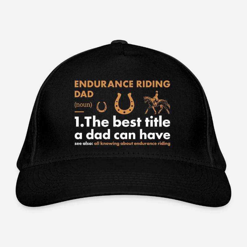 Rider Dad Définition Conduite d’endurance Casquette classique bio