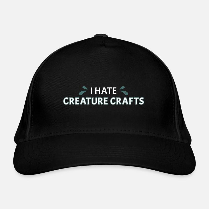 I Hate Creature Crafts Whitewater Kayaking Organic Baseball Cap