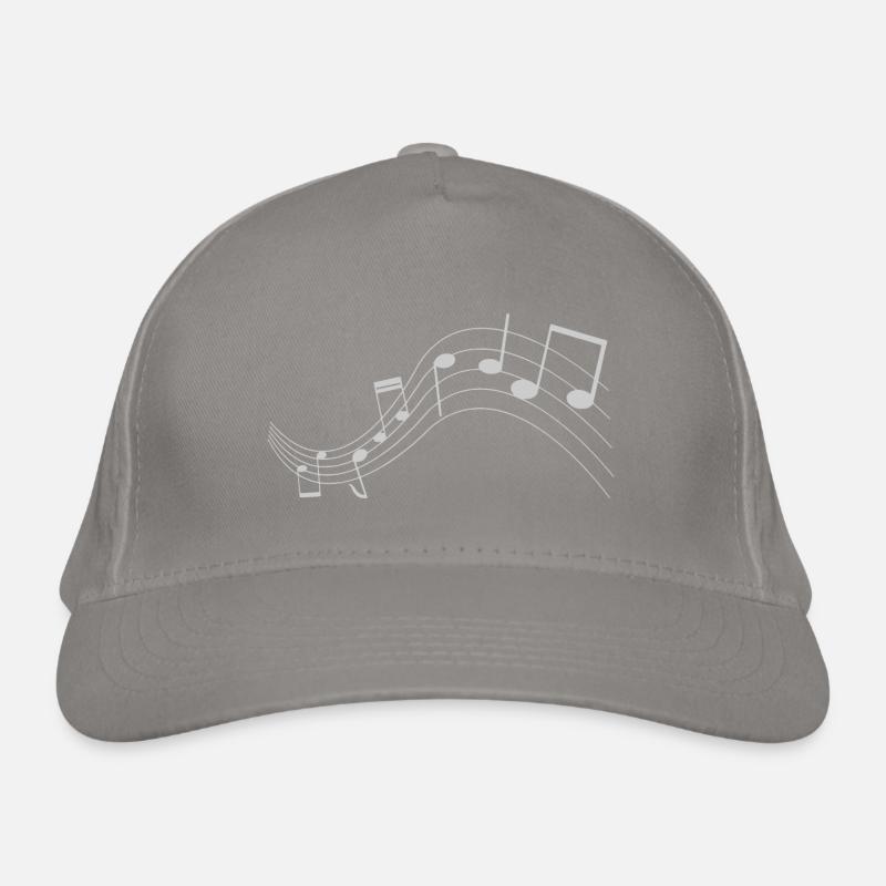 Musical notes T-shirt Organic Baseball Cap