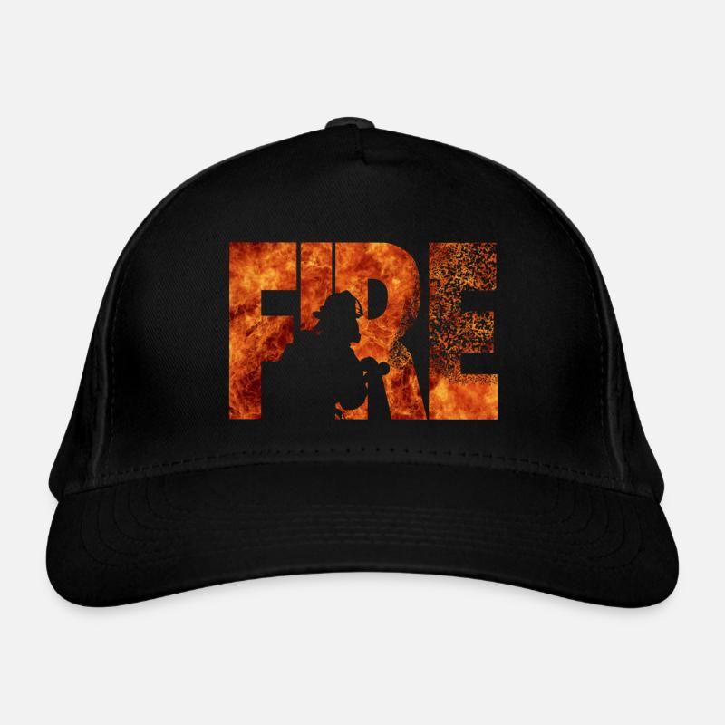 Firefighter Organic Baseball Cap