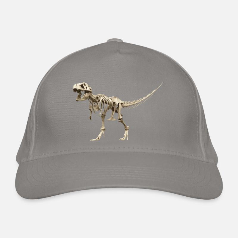 T-rex skeleton Organic Baseball Cap