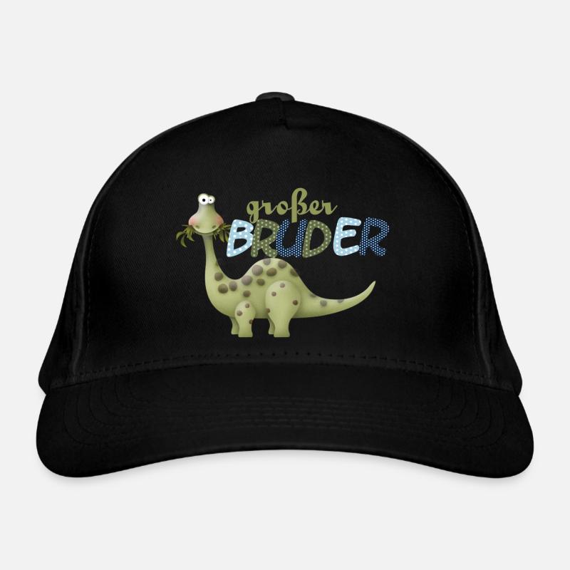 großer Bruder Dinosaurier Bio-Baseballkappe