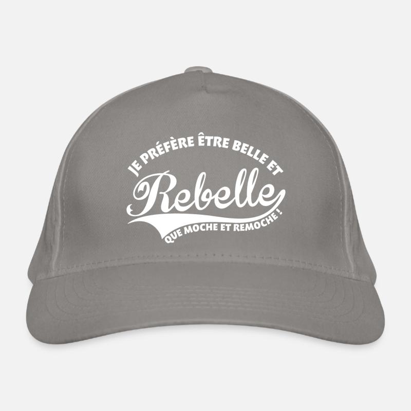 Belle et Rebelle Casquette classique bio
