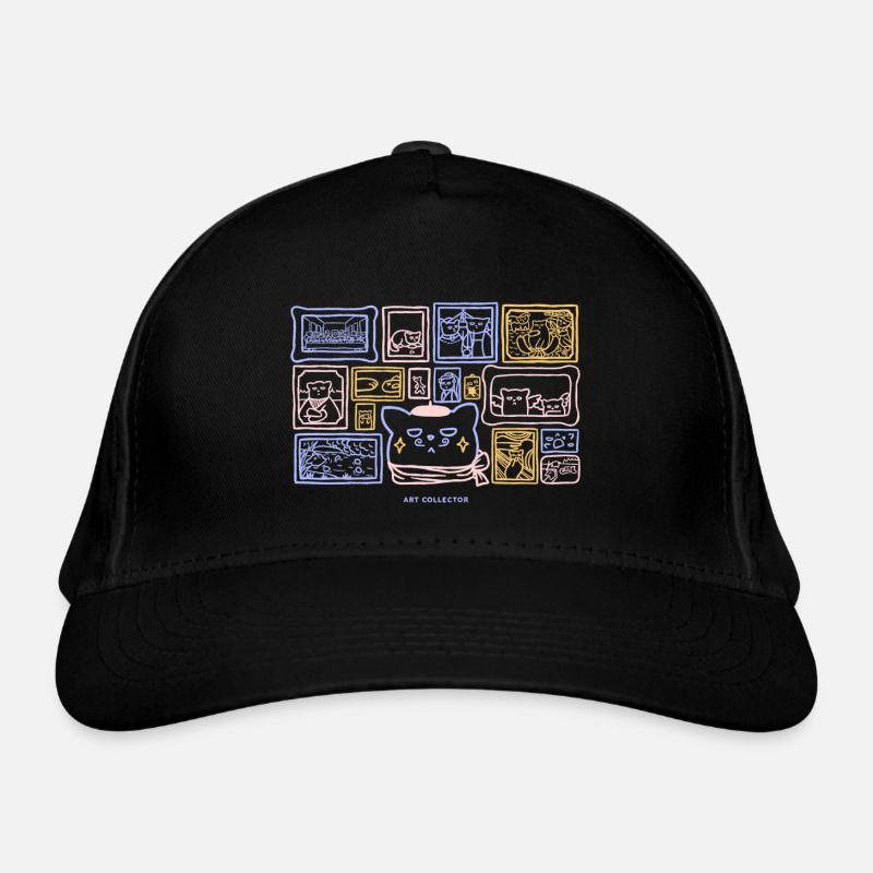 Cats Art Collector (Version Pastel) Casquette classique bio