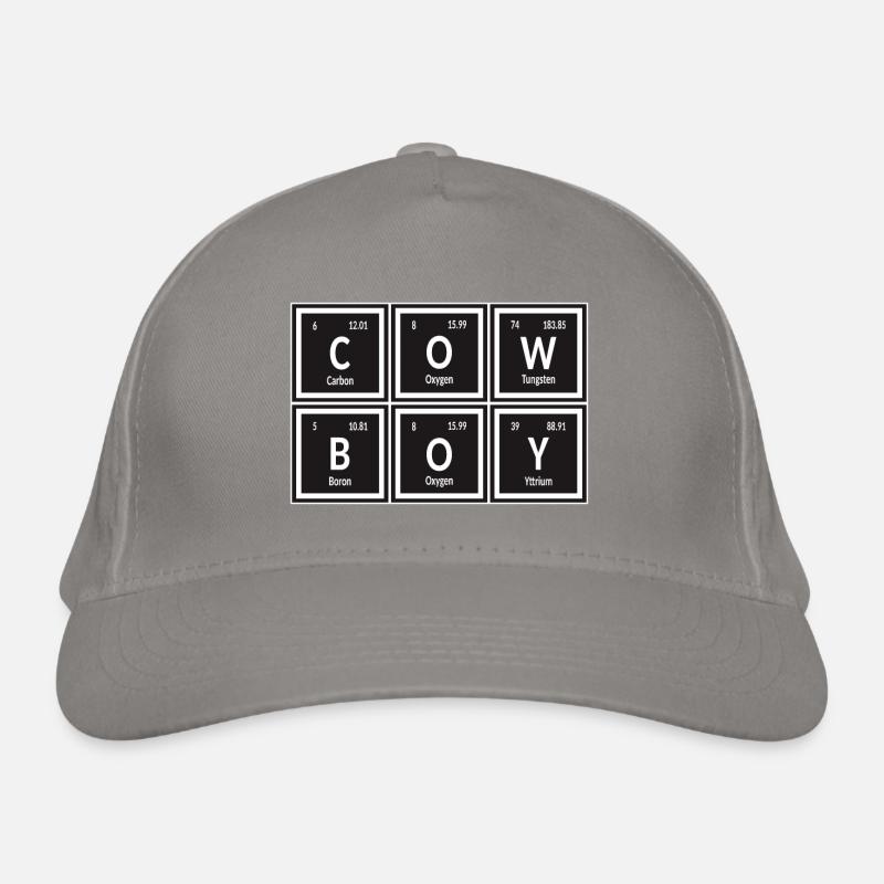 Cowboy | Periodic Table of Elements Organic Baseball Cap