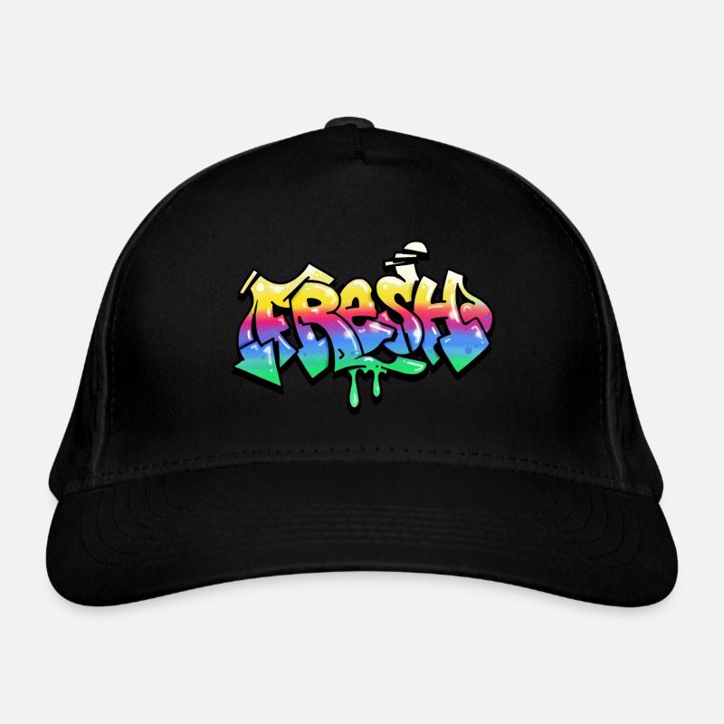 Fresh Graffiti Organic Baseball Cap