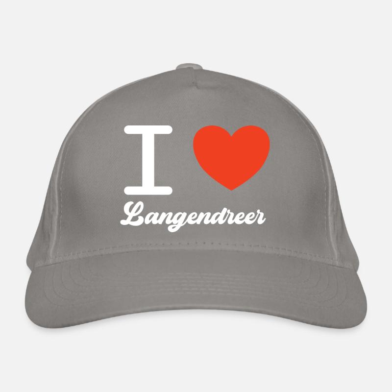 i love Bochum Langendreer Bio-Baseballkappe