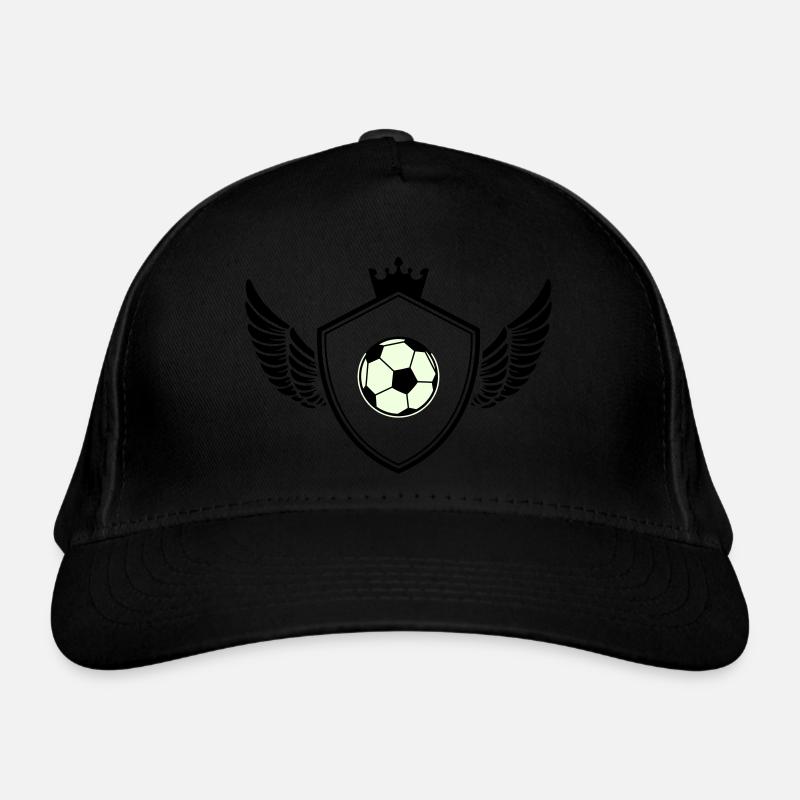 Football crest Organic Baseball Cap