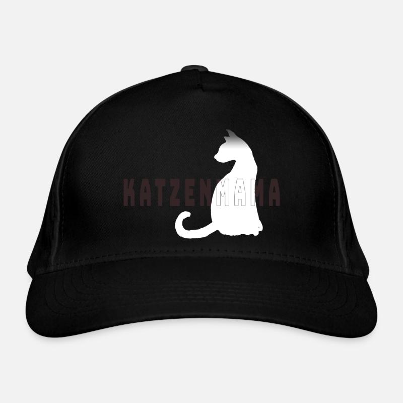 Katzenmama Bio-Baseballkappe