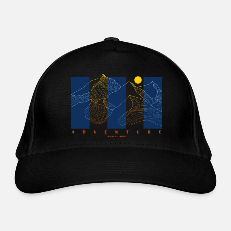 Mountain Graphic Organic Baseball Cap