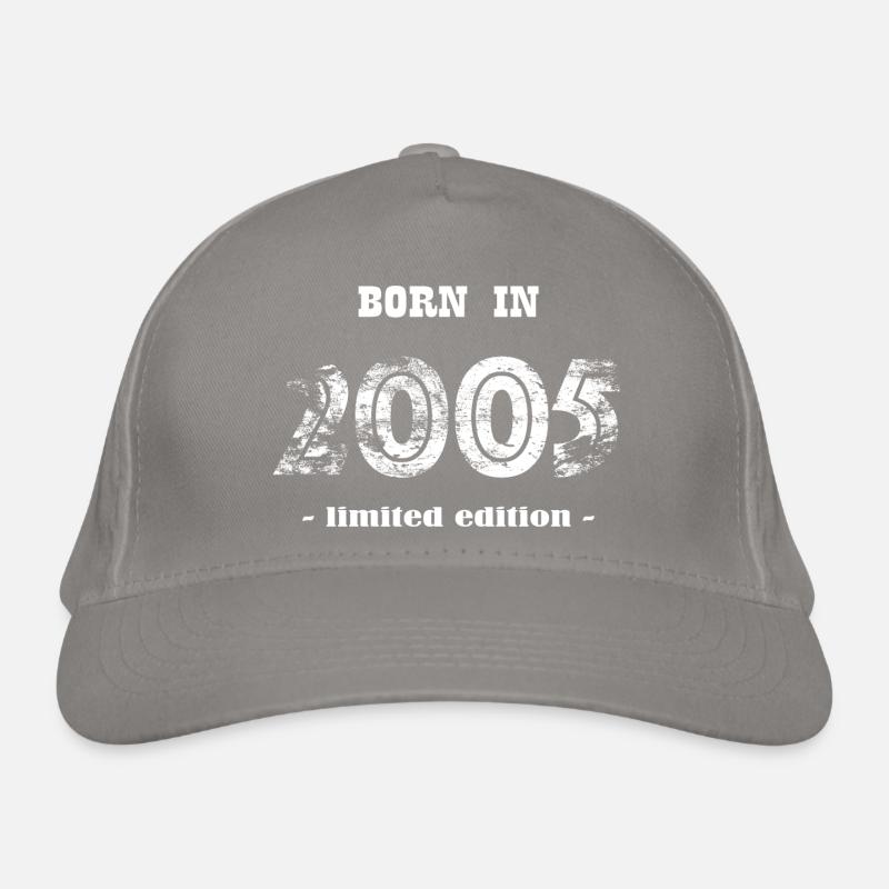 NÉ EN 2005 - édition limitée Casquette classique bio