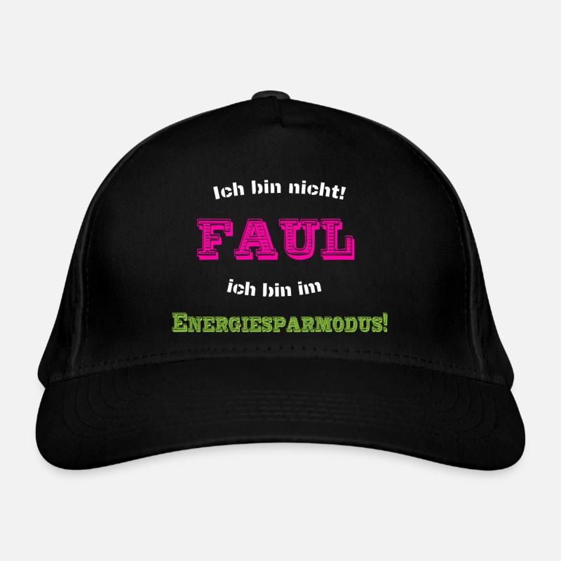 Faul Bio-Baseballkappe