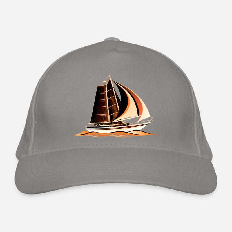 Sail Boat Organic Baseball Cap