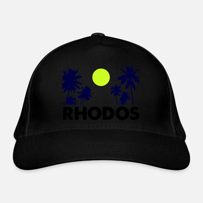 rhodos Bio-Baseballkappe
