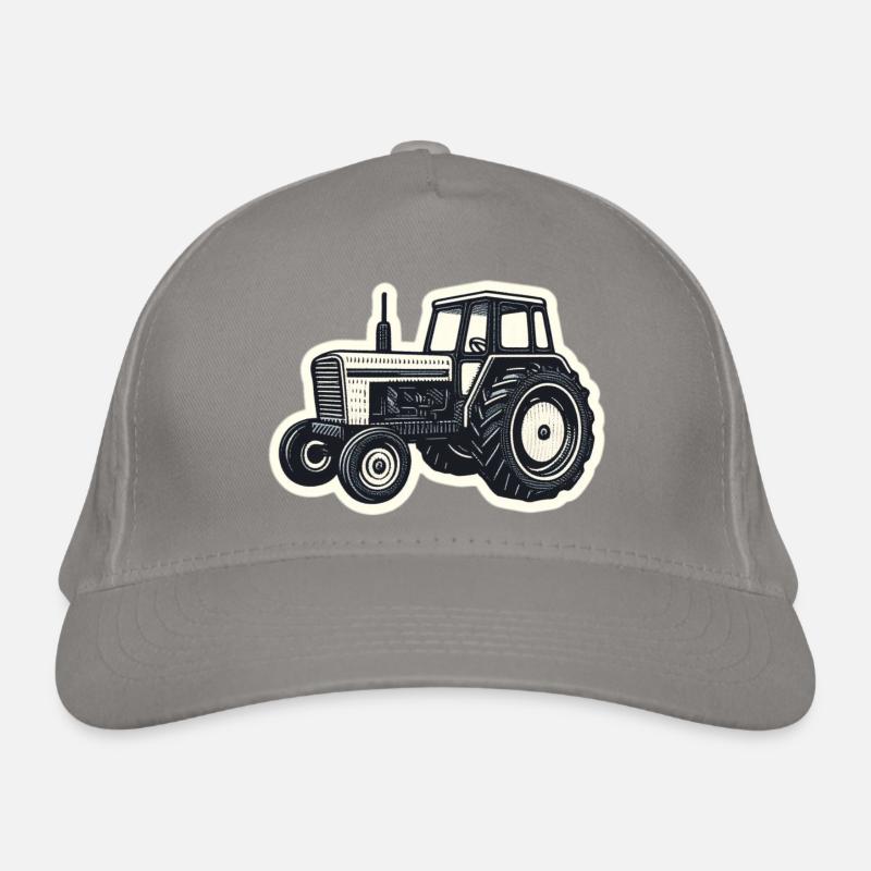 Trecker Aufnäher Bio-Baseballkappe