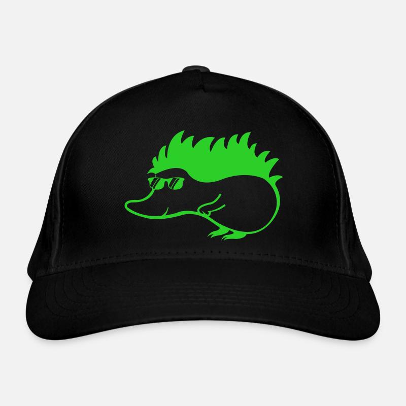 Cool Hedgehog 1 Organic Baseball Cap