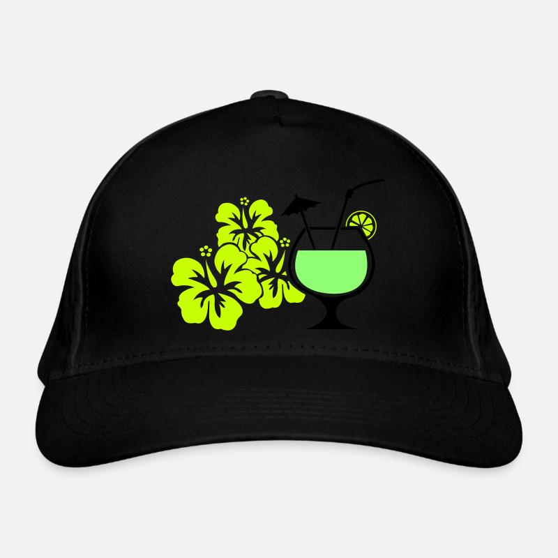hawaii blumen Bio-Baseballkappe