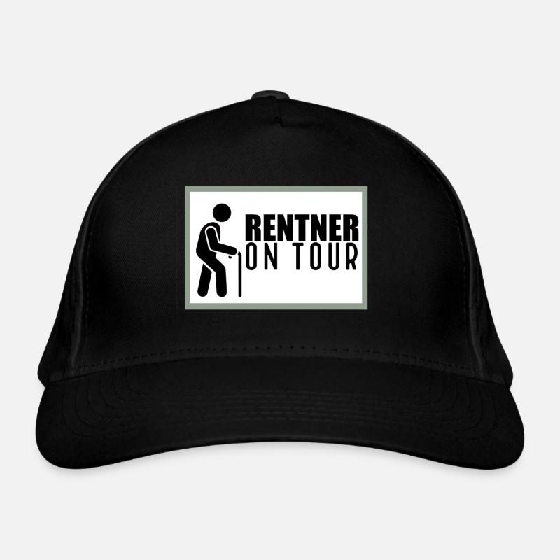 Panneau d’avertissement pour les aînés actifs Casquette classique bio