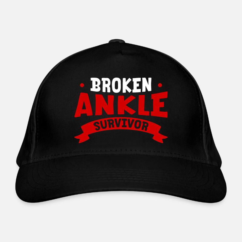 Broken Ankle Survivor 2 Bio-Baseballkappe