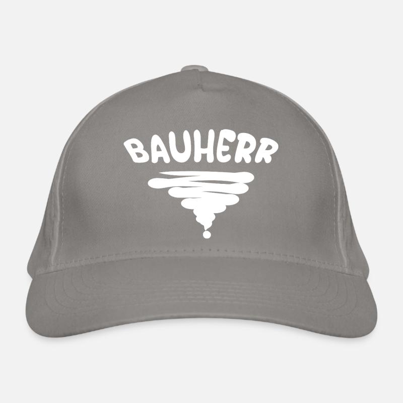 Bauherr als Beruf Bio-Baseballkappe