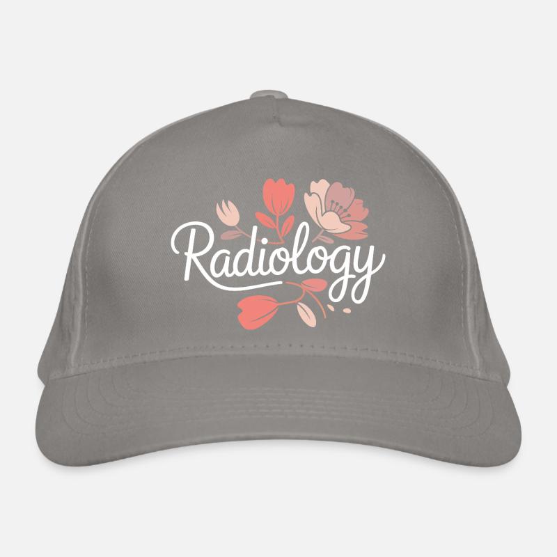 RadFlora Radiology Flowers Organic Baseball Cap