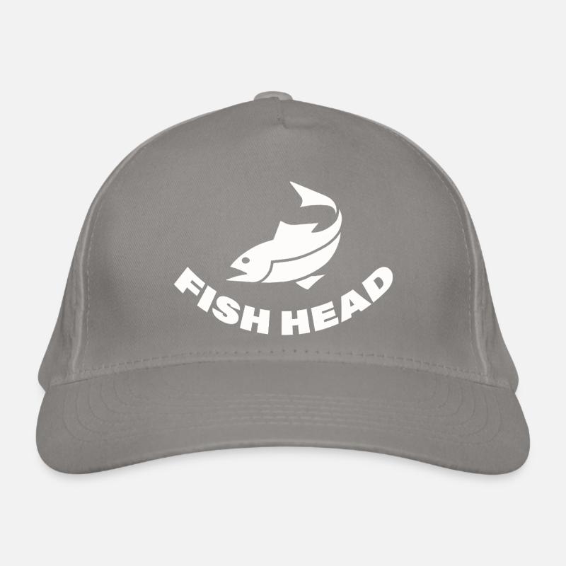 fish head Organic Baseball Cap