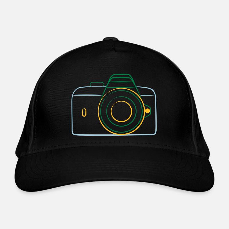 camera Organic Baseball Cap