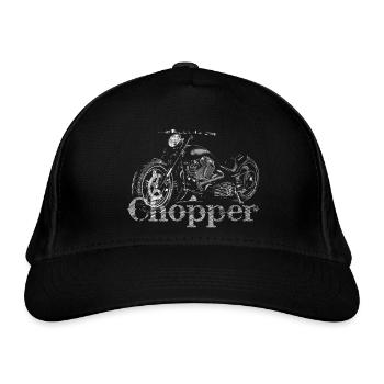 chopper - Casquette classique bio - noir - Devant