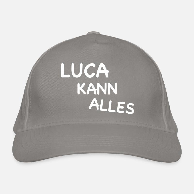 LUCA CAN DO EVERYTHING I Luca is unique Organic Baseball Cap