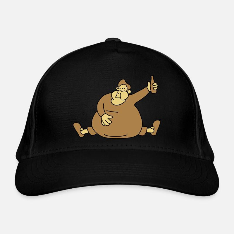 Fat Drunken Man Bio-Baseballkappe