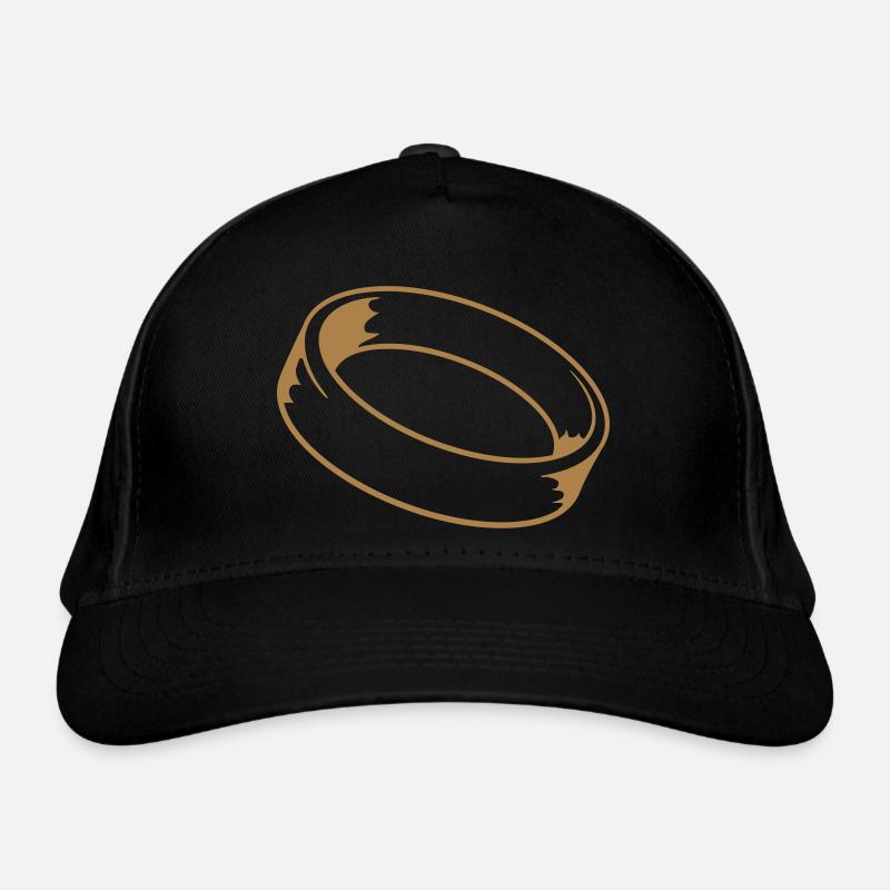 cool round circle marry ring wedding jewelry jun Organic Baseball Cap