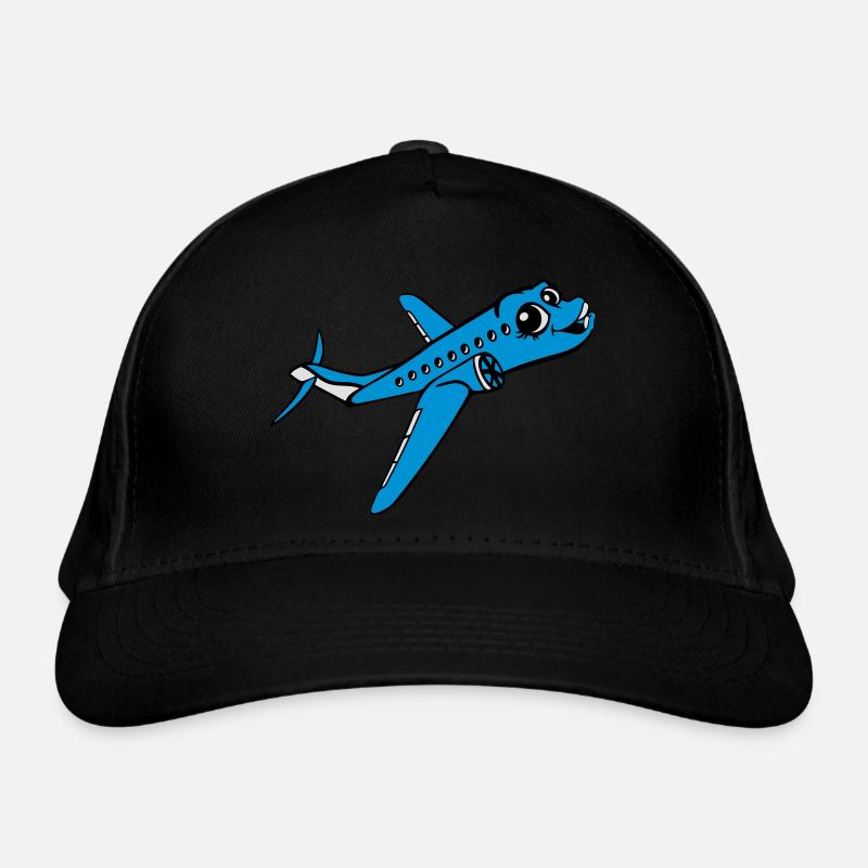 lebendig gesicht comic cartoon süß niedlich linien Bio-Baseballkappe