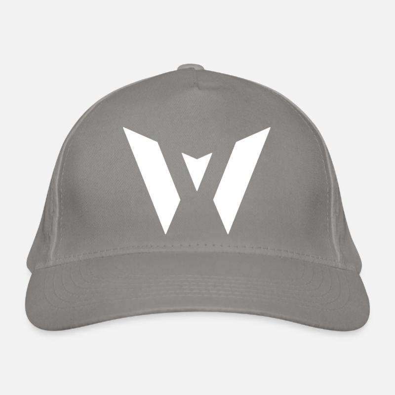 W-Sticker blanc Casquette classique bio