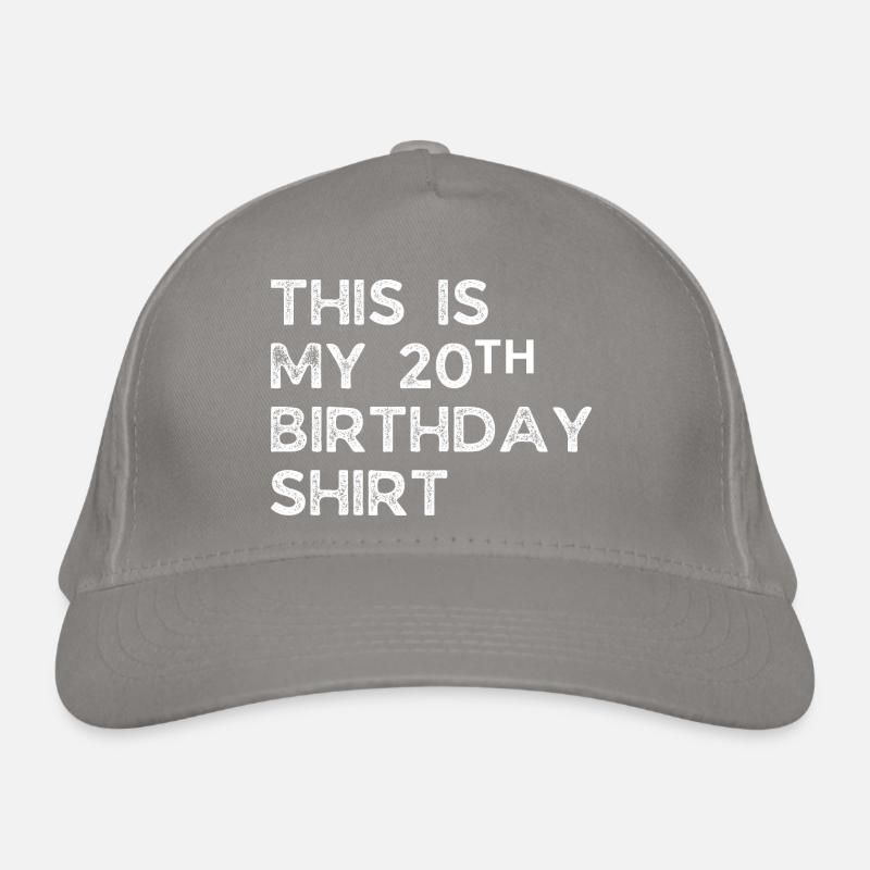 20th birthday. Organic Baseball Cap