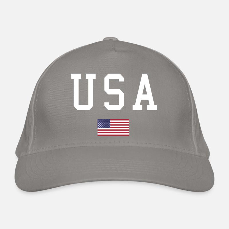 drapeau des États-Unis Casquette classique bio