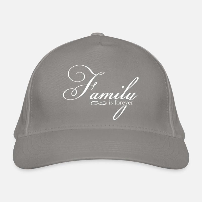 La famille est éternelle Casquette classique bio