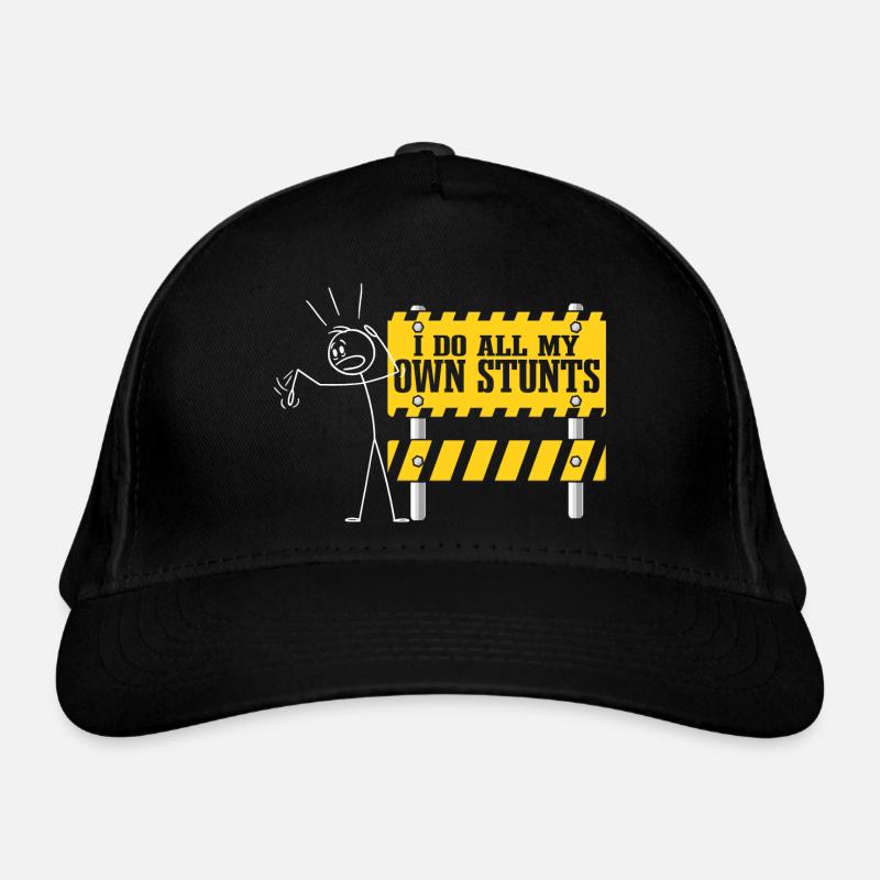 Je fais toutes mes cascades | Bras cassé Casquette classique bio