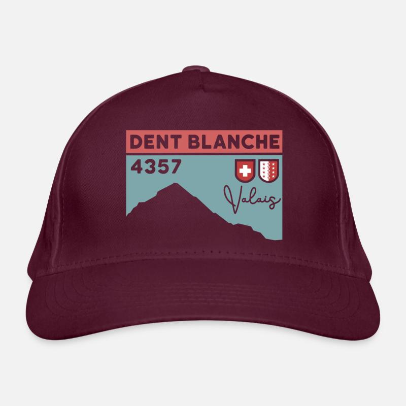 Dent Blanche Granges Valais Itinéraire normal randonnée alpine Casquette classique bio