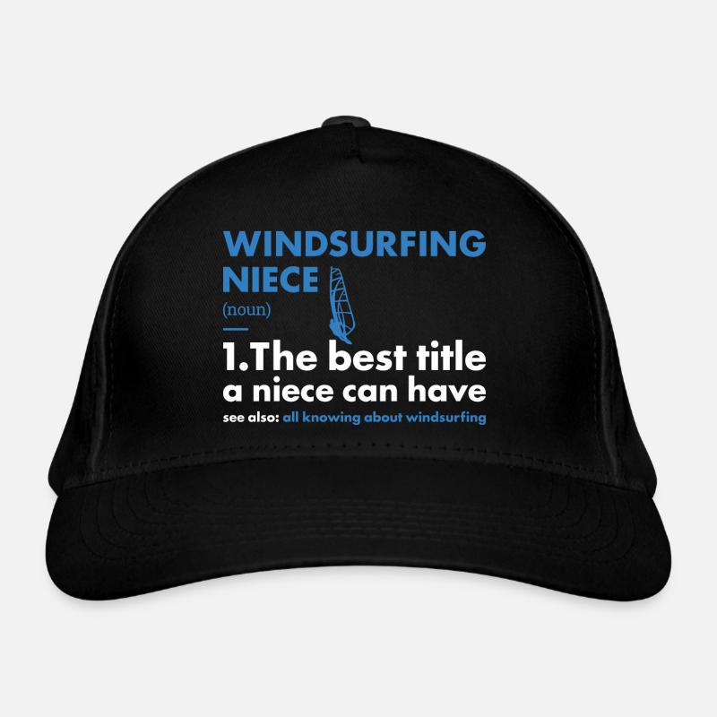 Sport Niece Windsurfing Organic Baseball Cap