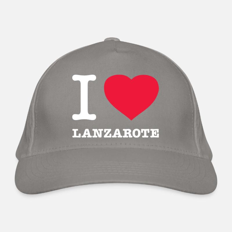 J’AIME LANZAROTE Casquette classique bio