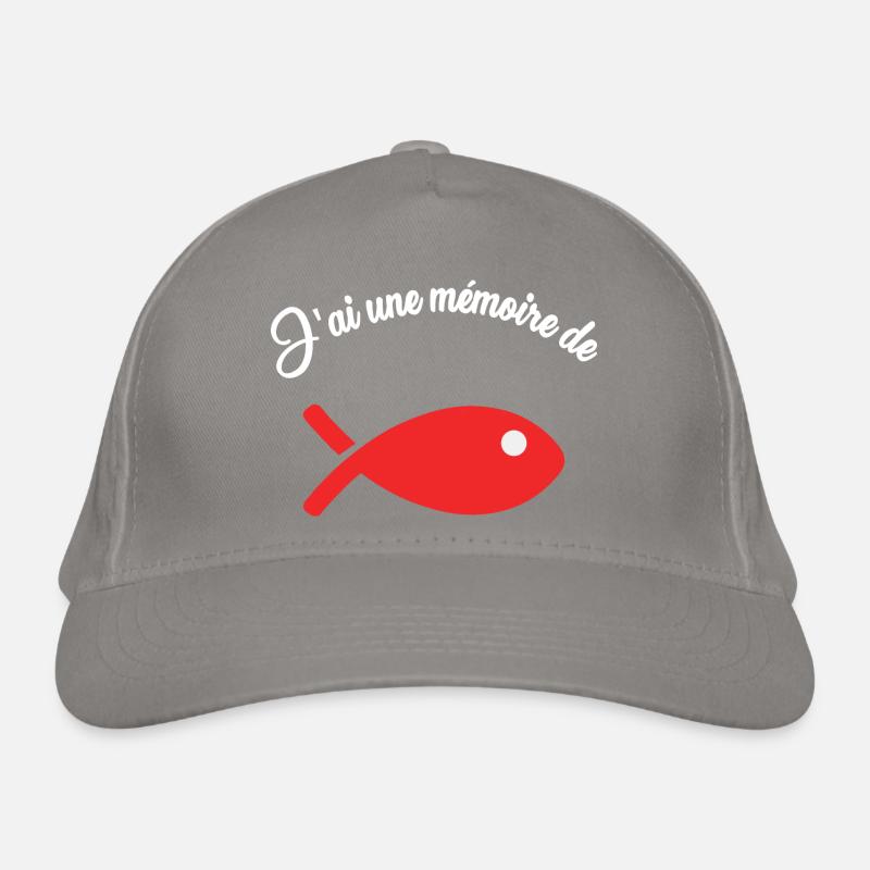 FISH. HUMOR Organic Baseball Cap