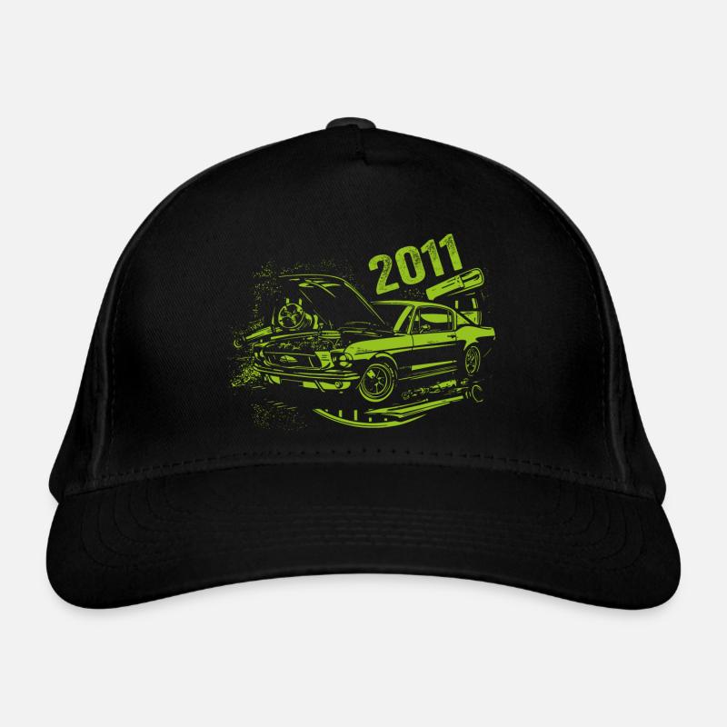 2011 Geburtstag Oldtimer Modell 2011 Vintage 2011 Bio-Baseballkappe