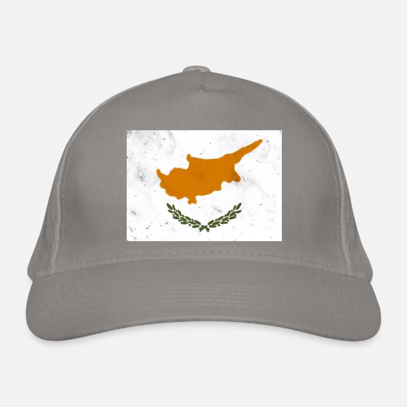 Drapeau de Chypre Casquette classique bio