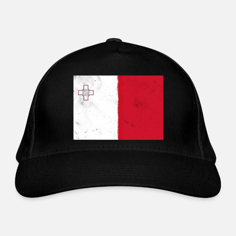 Drapeau de Malte Casquette classique bio