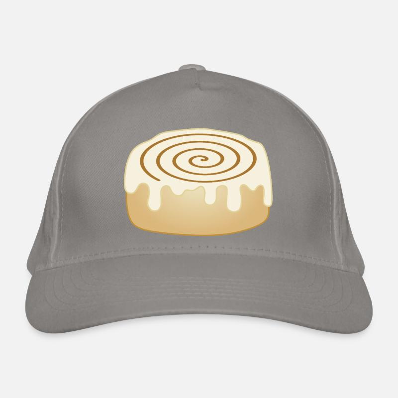 cinnamon roll Organic Baseball Cap