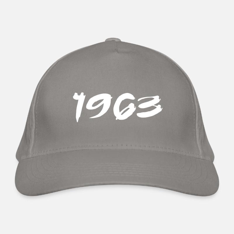 1963 Geschenk 62. Jubiläum 1963 Retro 1963 Bio-Baseballkappe