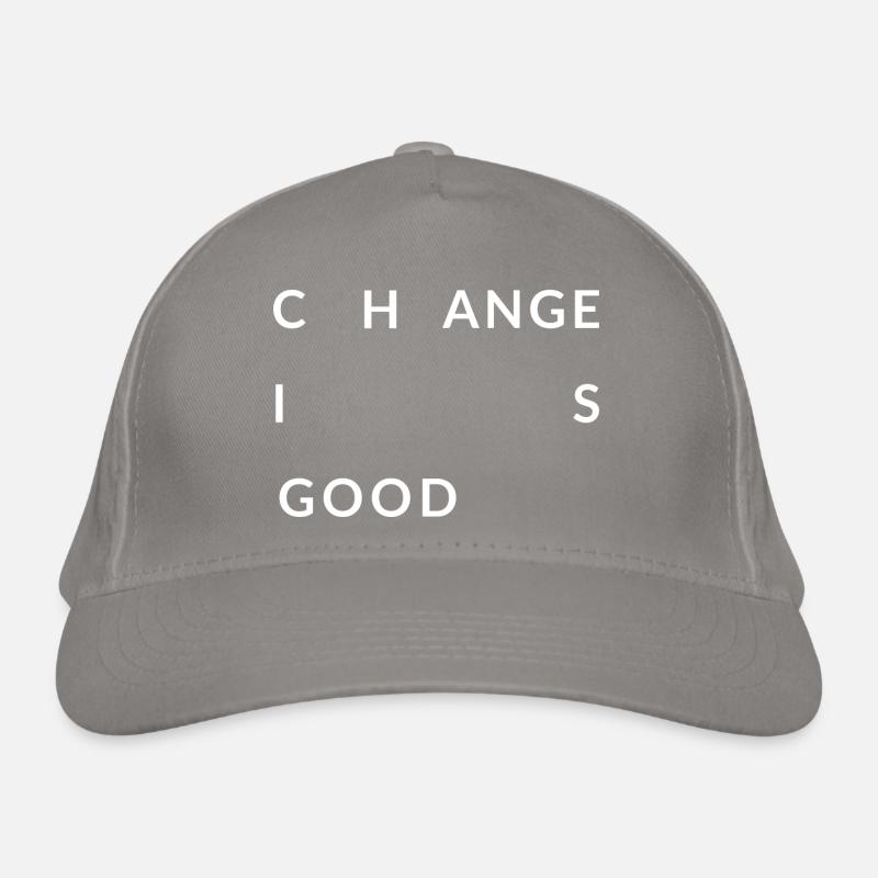 Change is good Organic Baseball Cap